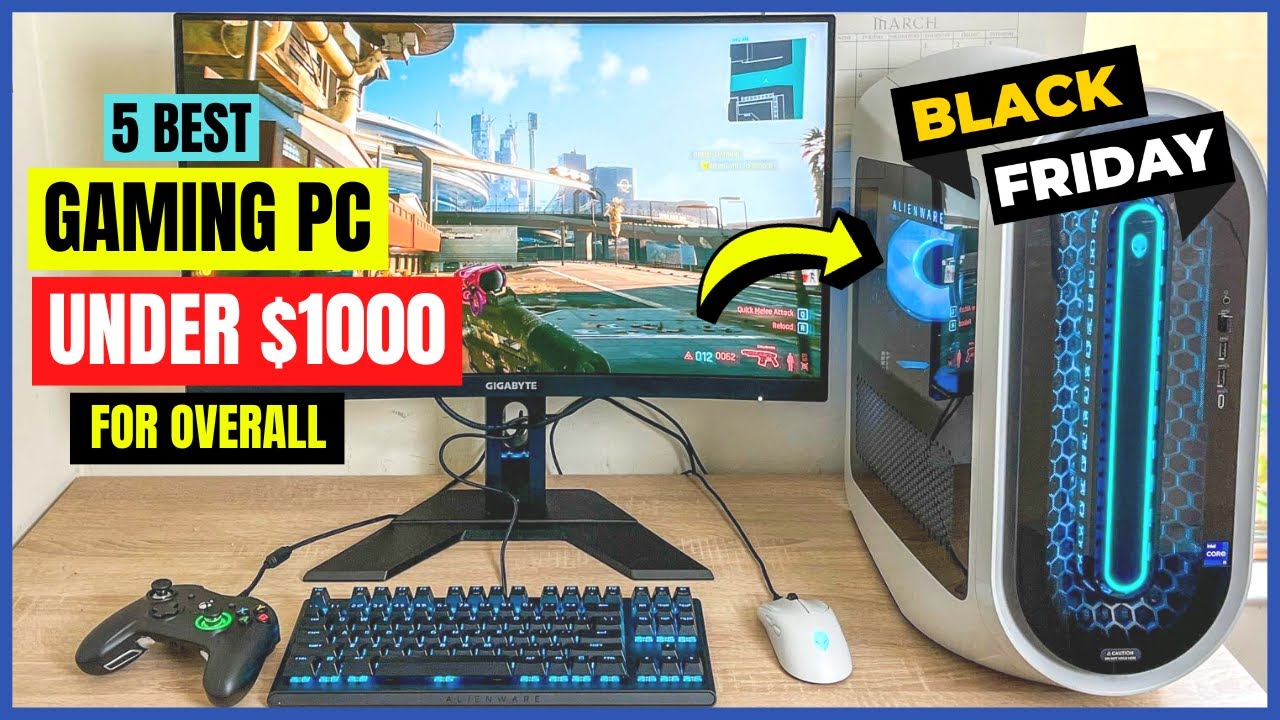 Top 5 Best Gaming PCs Under $1000 Buy on Black Friday Deals in 2023 | Buying Guide & Review