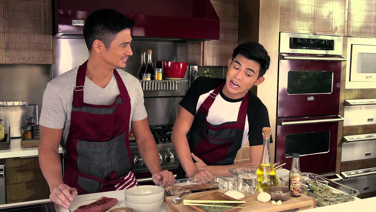 Mama Sita's Pamanang Sarap with Piolo and Inigo Pascual