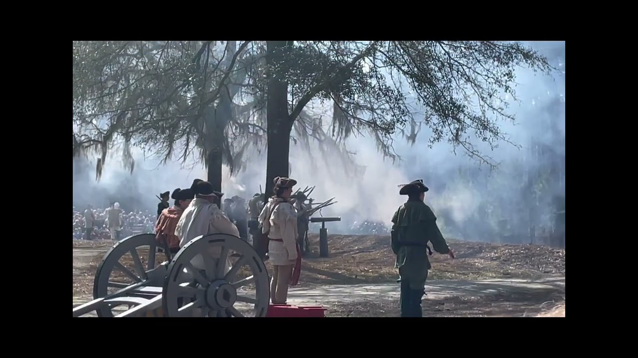   The 250th anniversary of the battle at Moore’s Creek NC @MooresCreekNPS #reenactment #battlefield 