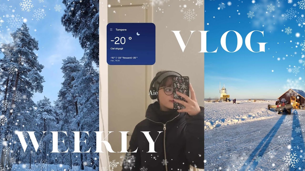 WEEKLY VLOG étudiant en Finlande
