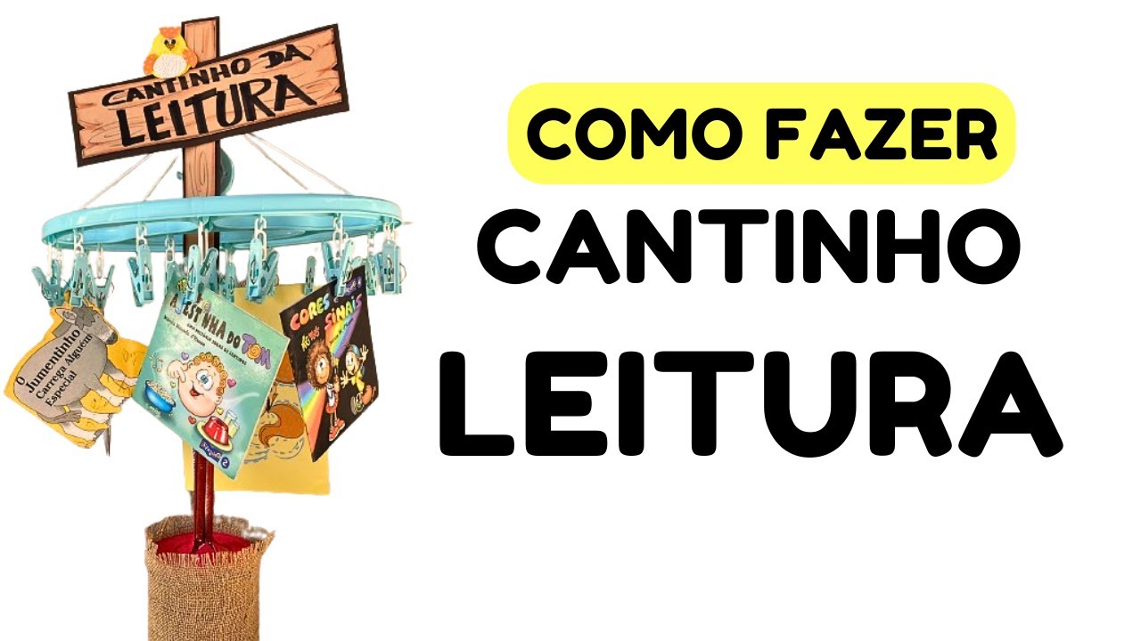 Varal Cantinho da Leitura Criativo!