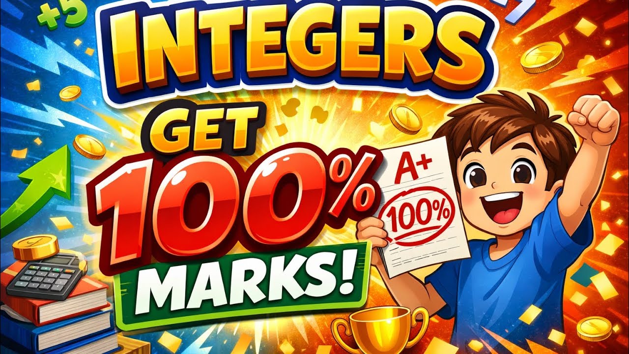 Ch integers class 6 easy explanation with tricks 2026 cbse