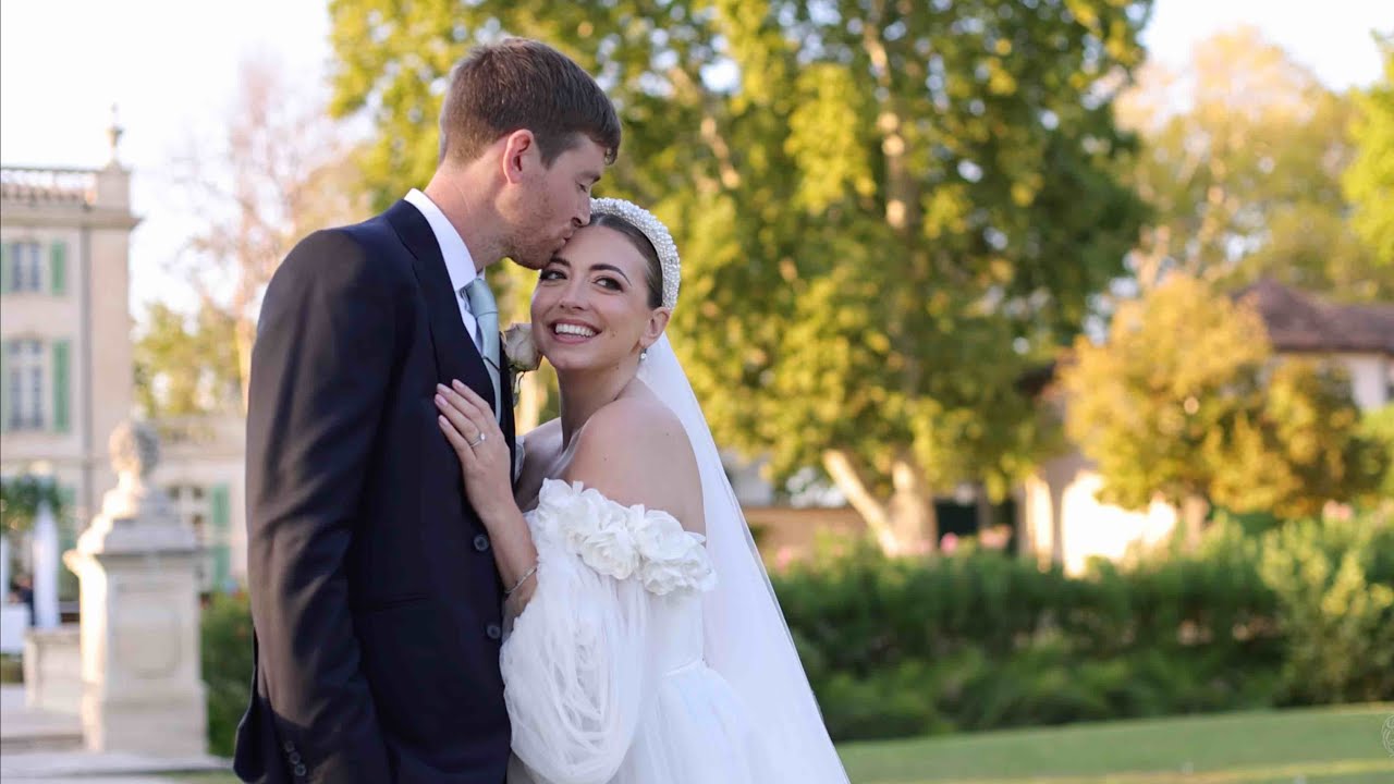 O & A | Ch&acirc;teau de Tourreau Gorgeous Wedding in Provence France, Pronovias Bridal Dress
