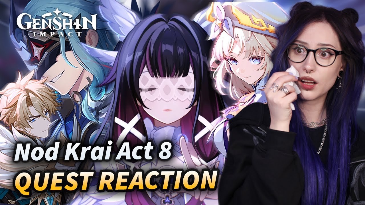 THE FINALE?!! Nod Krai Archon Quest Act 8 REACTION | Genshin Impact Luna 4
