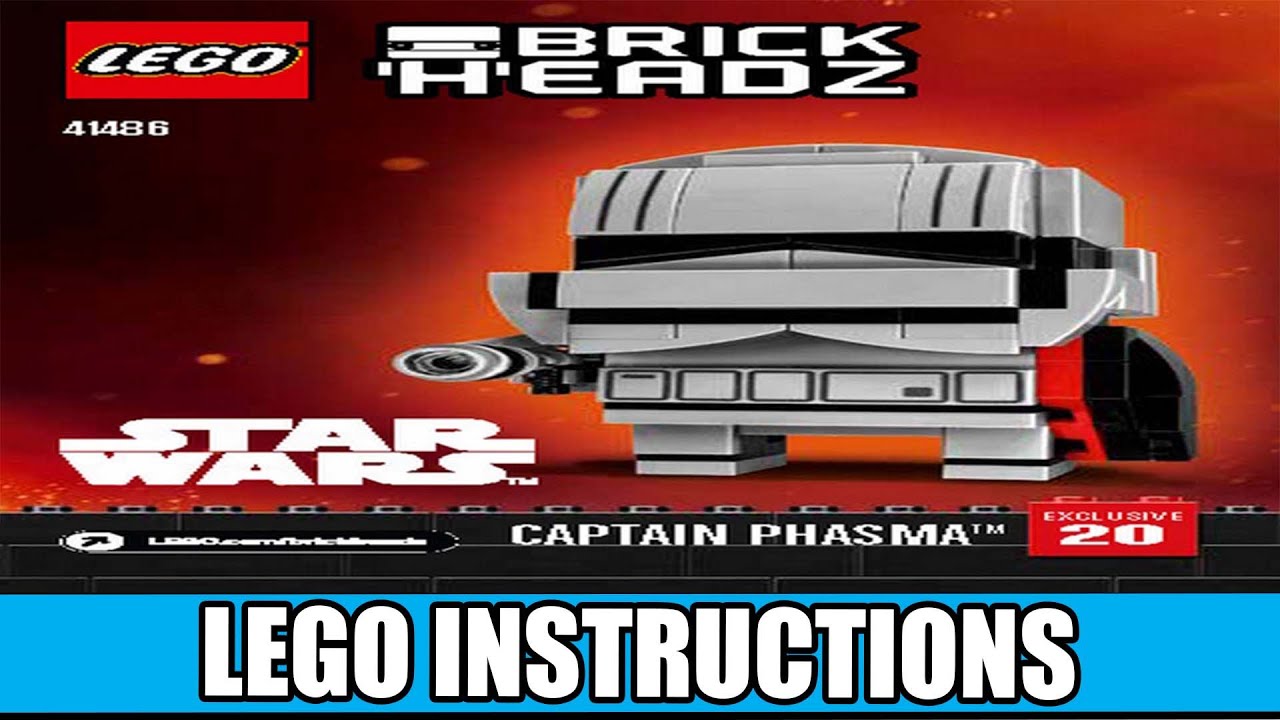 41486 LEGO Instructions - Star Wars - Captain Phasma - BrickHeadz