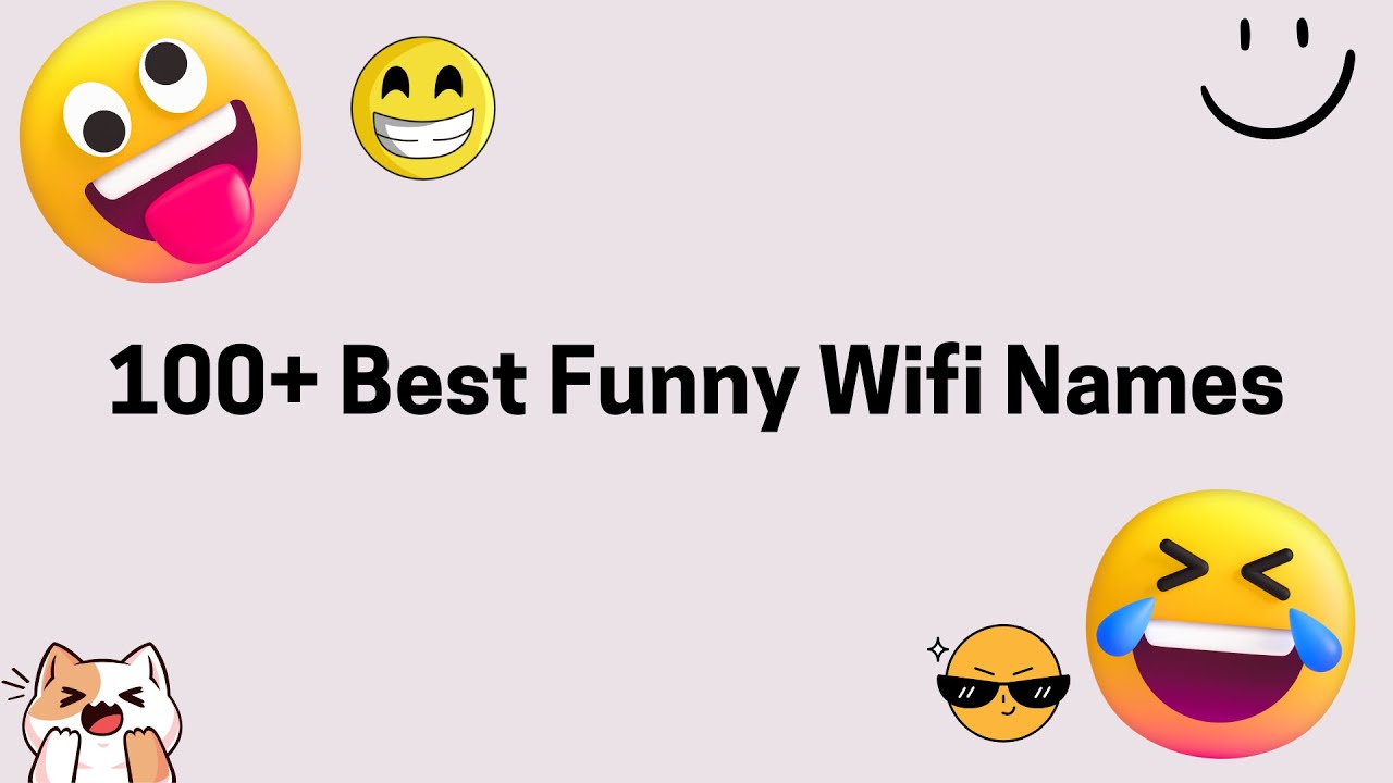 100+ Funny Best Wifi Name Ideas 2024