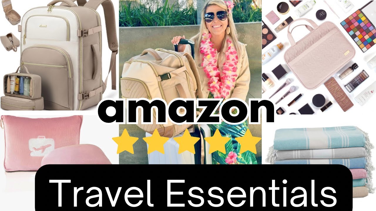 MUST-HAVE Amazon Travel Essentials | 2025 Travel Finds & Packing Hacks You’ll LOVE!🌴