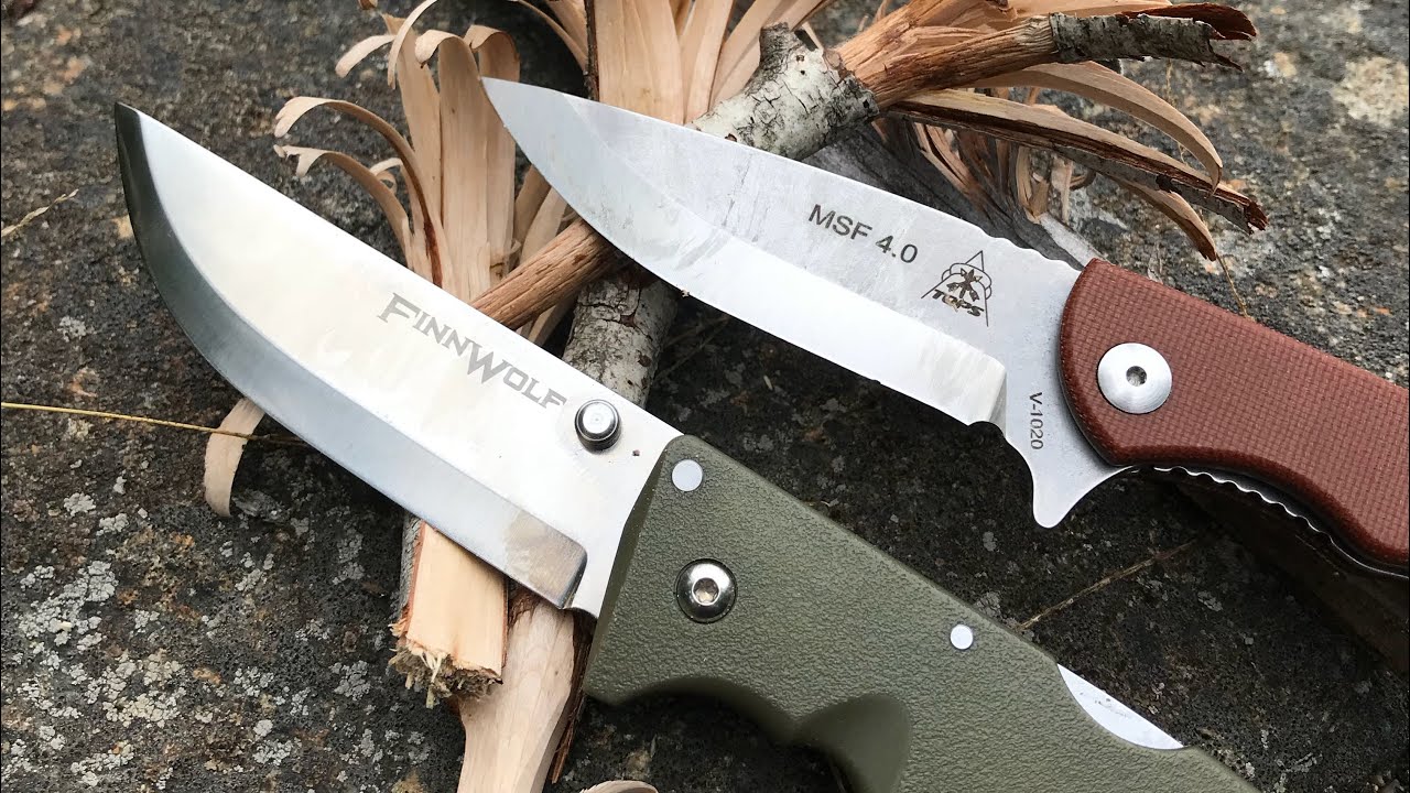 TOPS MSF 4.0 против Cold Steel FinnWolf: Scandi Folder Showdown