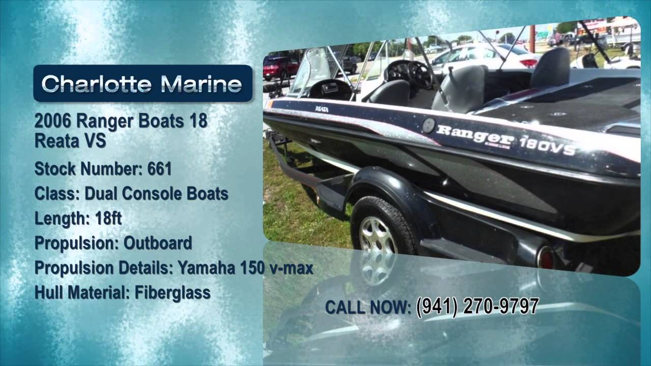2006 Ranger Boats 18 Reata VS 2