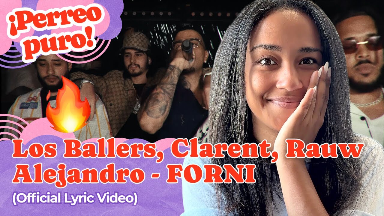 Los Ballers, Clarent, Rauw Alejandro  FORNI (Official Lyric Video) ▷ Reacción !!!