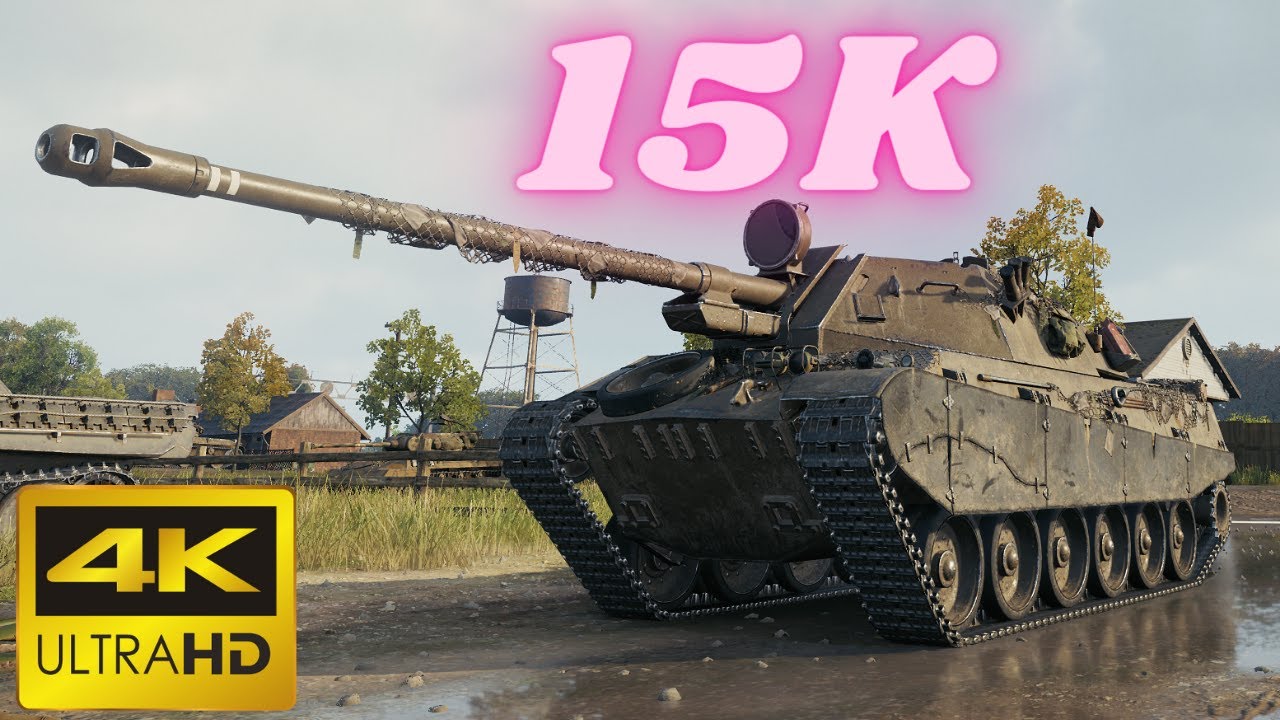15K Damage with ShPTK-TVP 100 7.6K 8 Kills & ShPTK-TVP 100   7 Kills  World of Tanks #WOT Tank Game