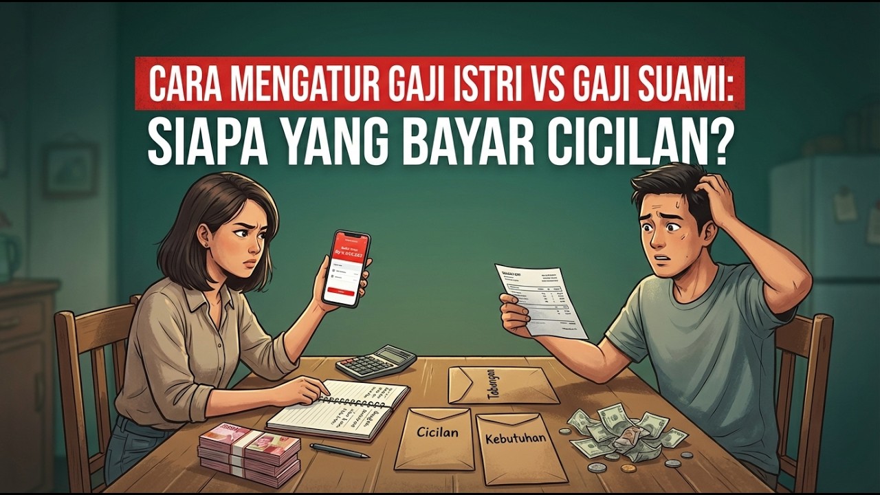CARA MENGATUR GAJI ISTRI VS GAJI SUAMI: MANA YANG UNTUK TABUNGAN?