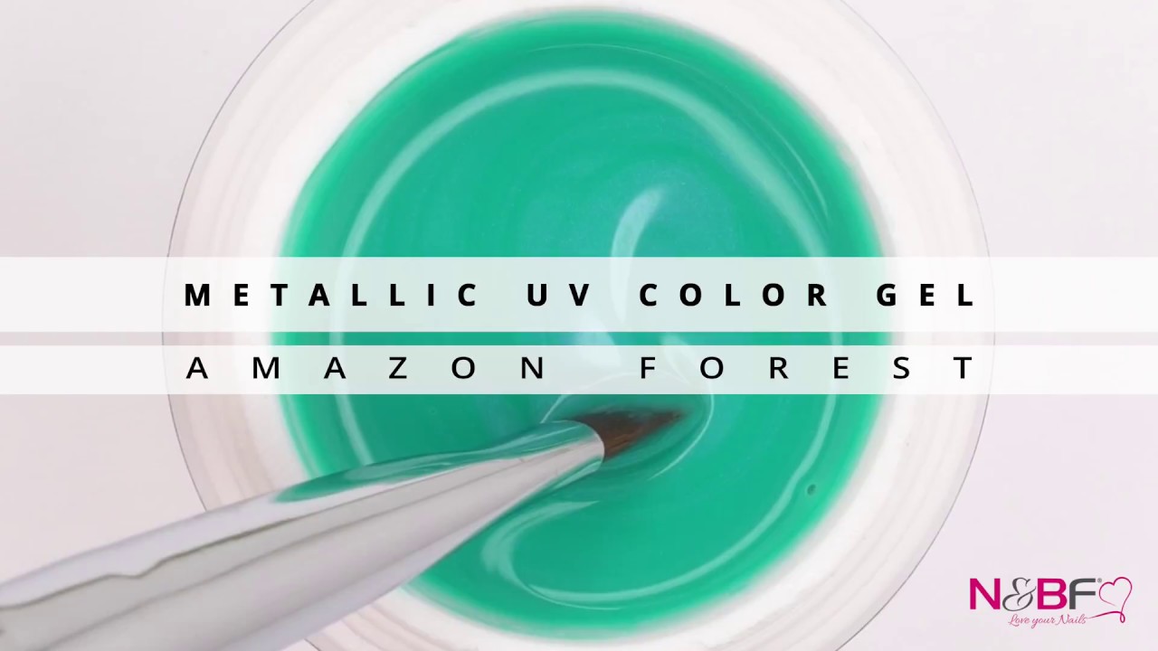 N&BF Metallic UV Color Gel Amazon Forest