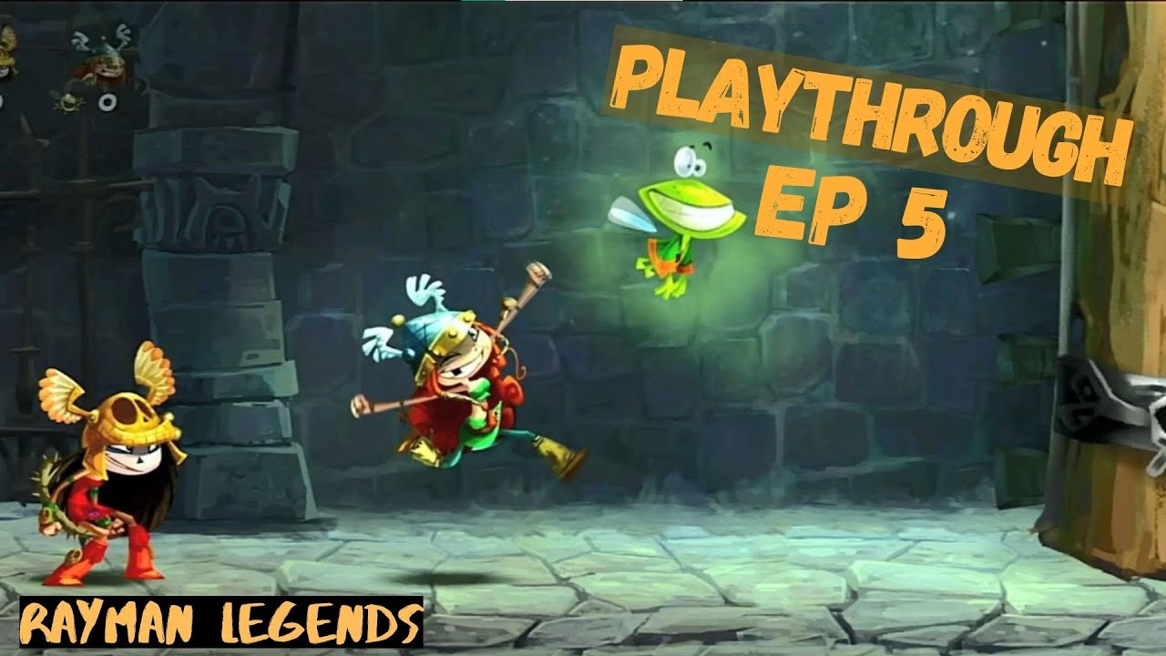 Can We Rescue Elysia?! | Rayman Legends || Playthrough ep 5