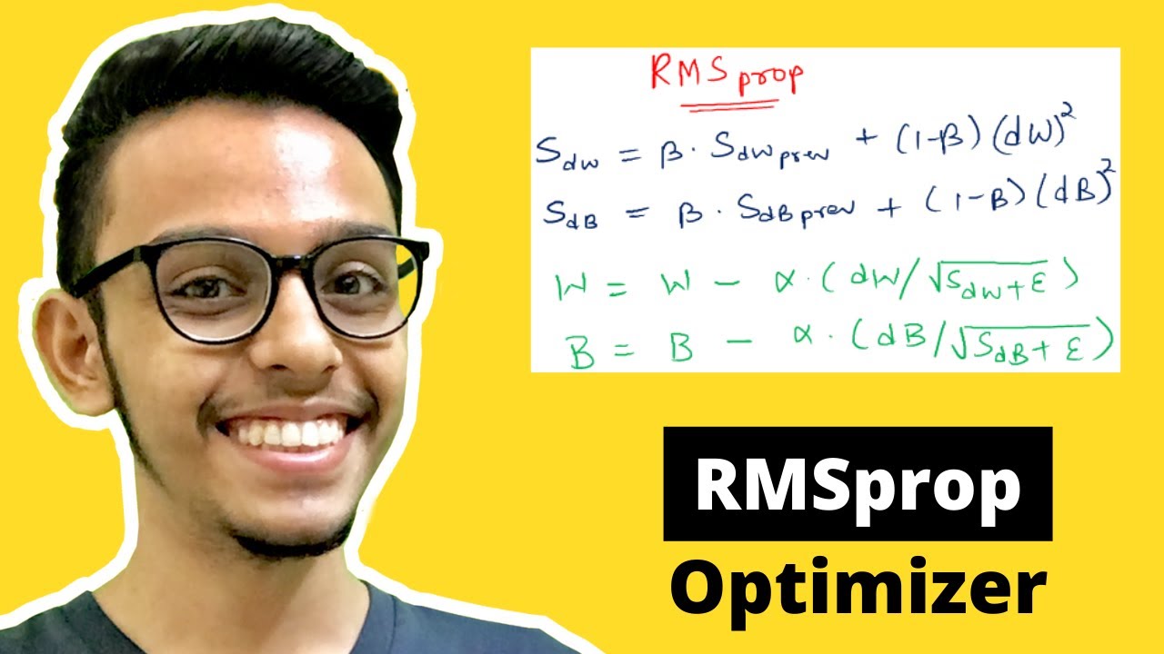 Подробное объяснение оптимизатора RMSprop | Глубокое обучение
