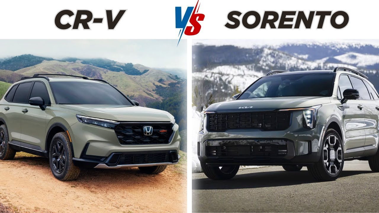 2026 Kia Sorento vs Honda CR-V: | Which Is The Best?