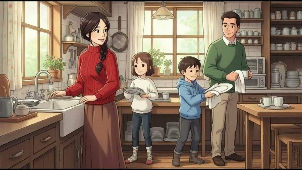 A Cozy Snowstorm Day in Our Mobile Home | Ghibli-Aesthetic Winter Living