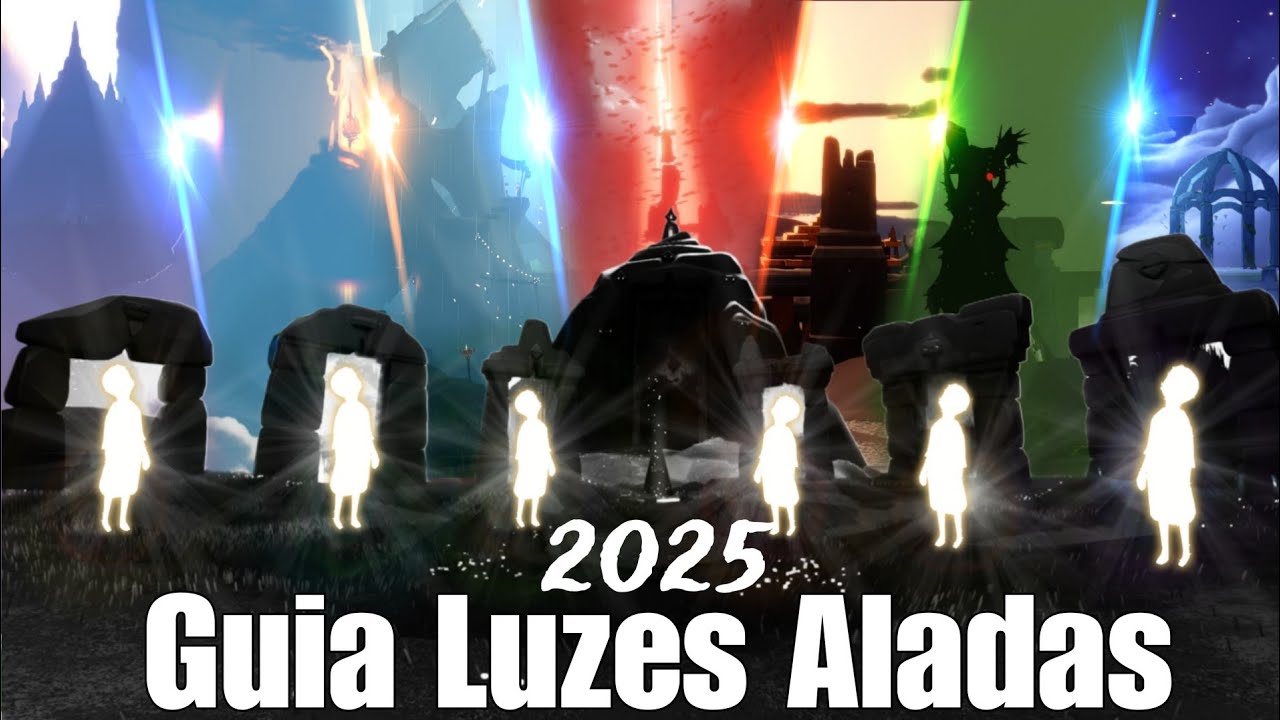 2025 Todas as Luzes Aladas  | Guia Para Iniciantes | Sky Filhos da Luz 