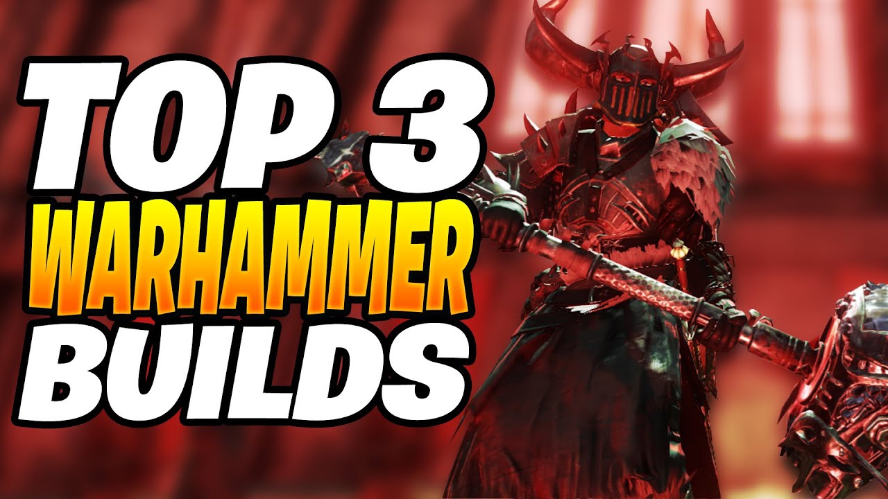 Top 3 NEW WARHAMMER Builds In 2024 | New World Hammer Build 2024
