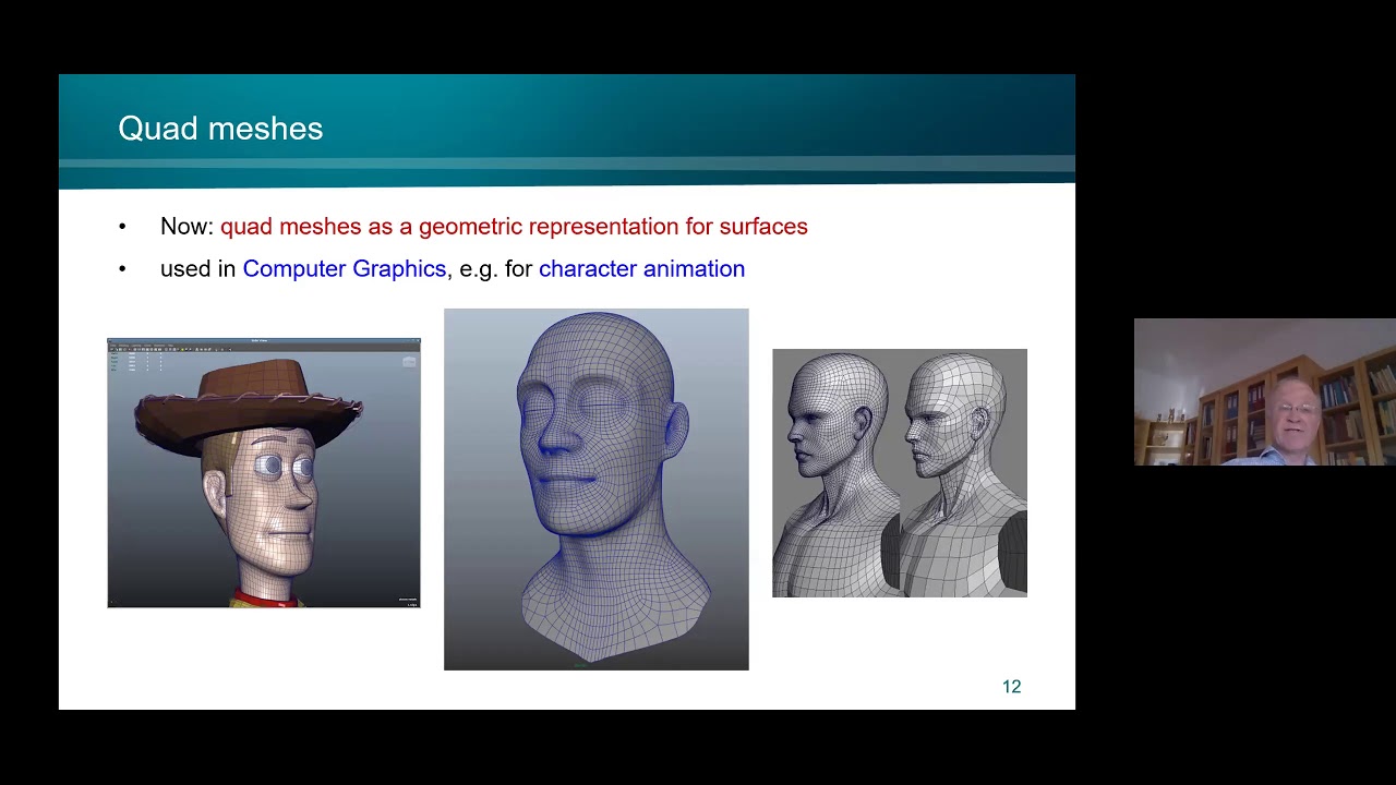 Helmut Pottmann - Quad-mesh based mappings between surfaces