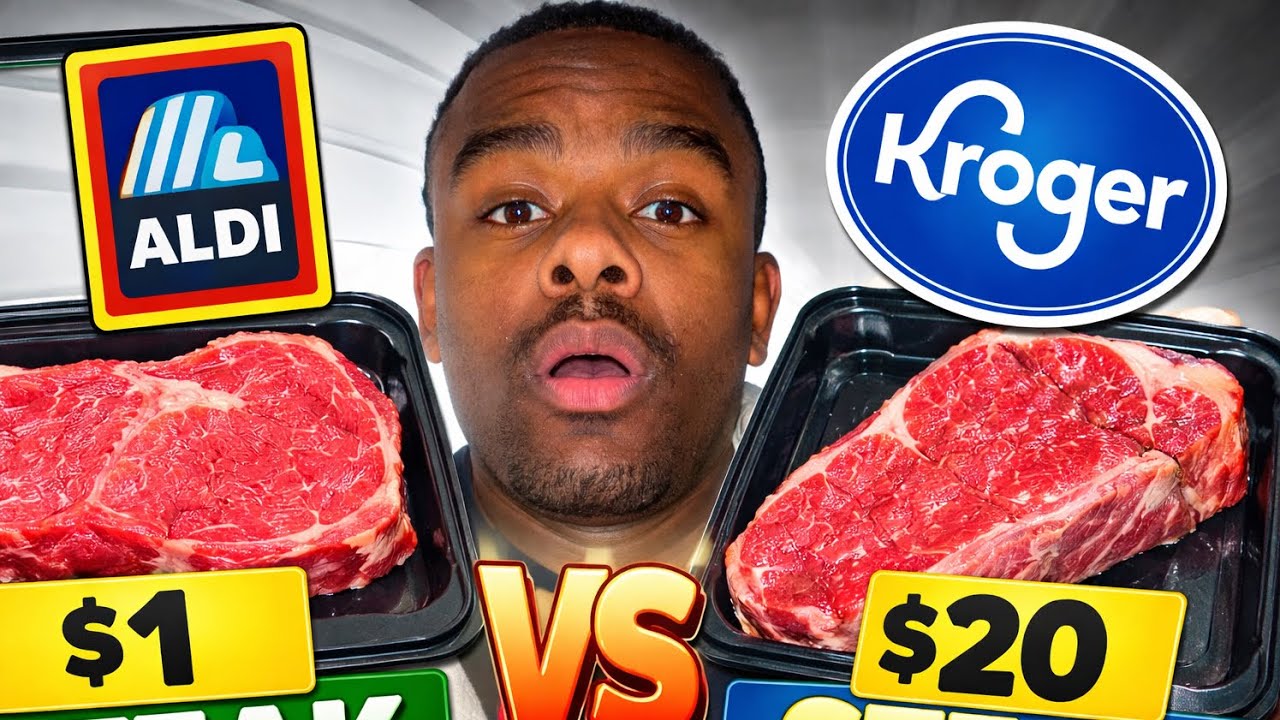 I Tested Aldi’s Cheapest Steak vs Kroger’s Best