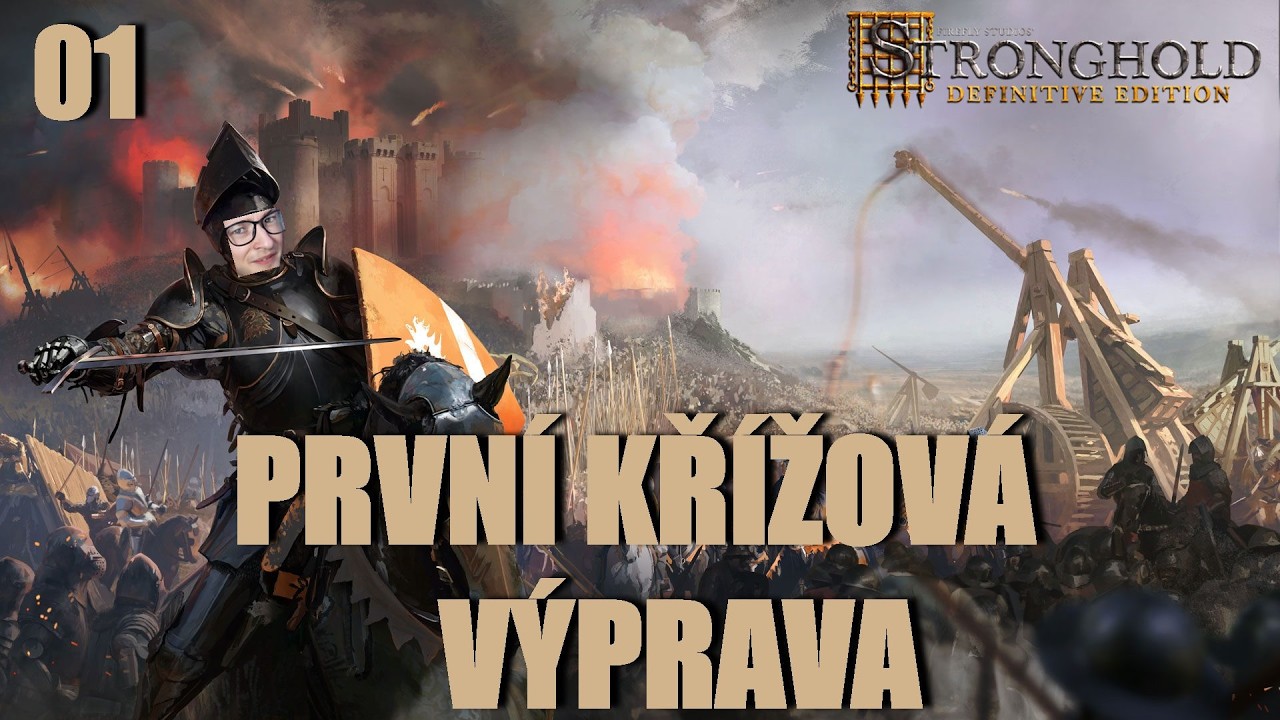 Stronghold Crusader: Definitive Edition - Absolutní kino! cz gameplay