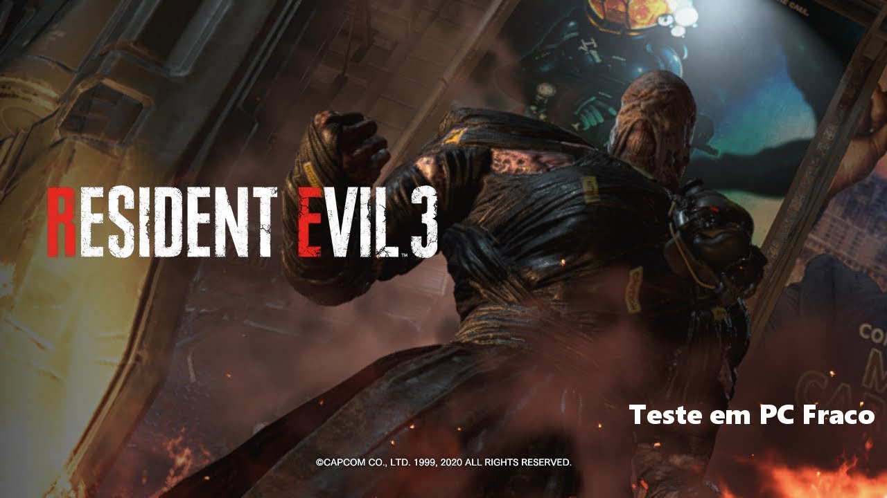 Resident Evil 3 Remake | Teste na NVIDIA GEFORCE 820M (PC FRACO/LOW END PC/LOW SPECS)