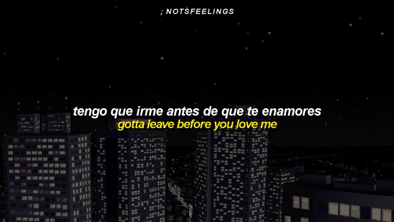 zayn  — leave before you love me (cover) - sub. español + lyrics