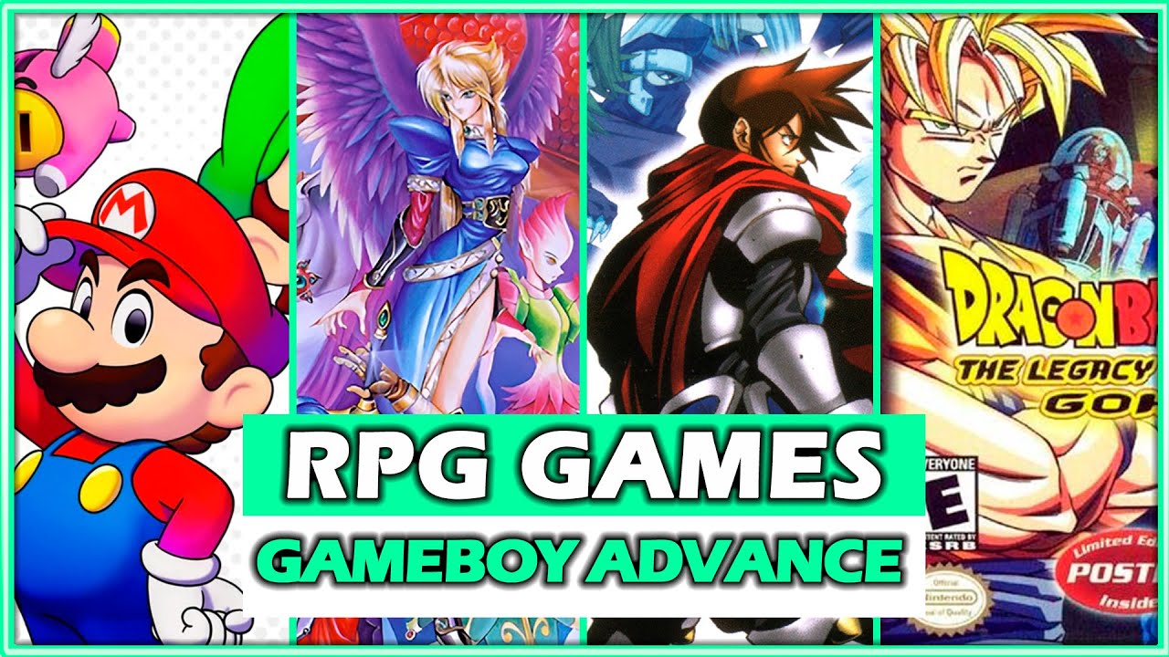 TOP 45 BEST RPG GAMES ON GBA || BEST GBA GAMES