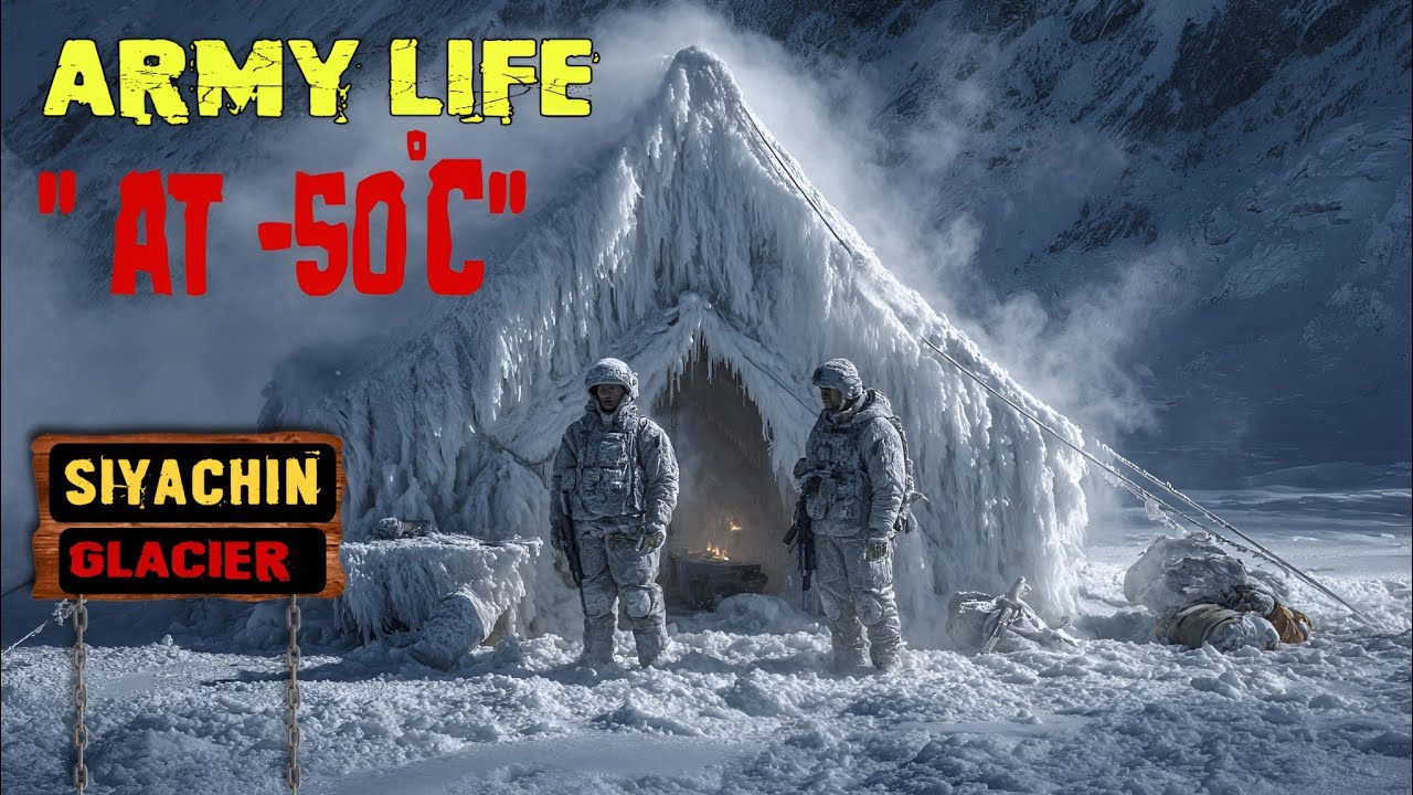 “सियाचिन: जहाँ भारतीय सैनिक कैसे –50°C में जीते हैं”“सियाचिन ग्लेशियर में सैनिकों की ज़िंदगी ”