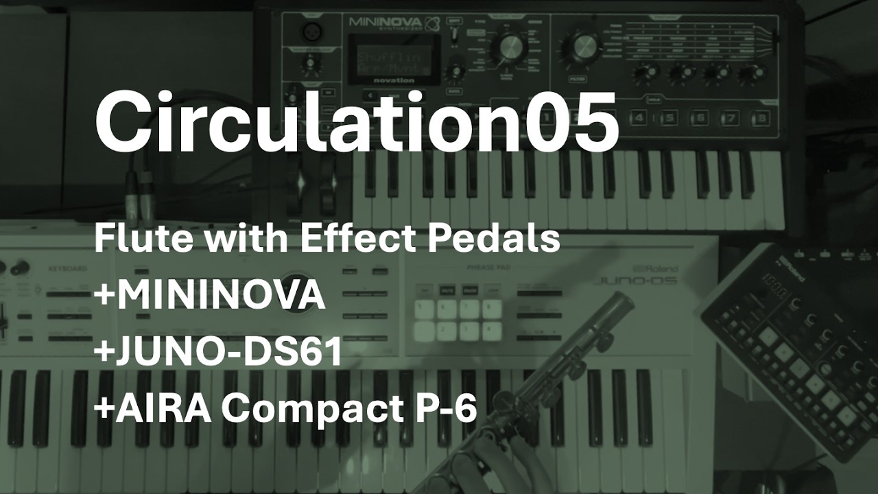 Circulation05（Flute with Effect Pedals）