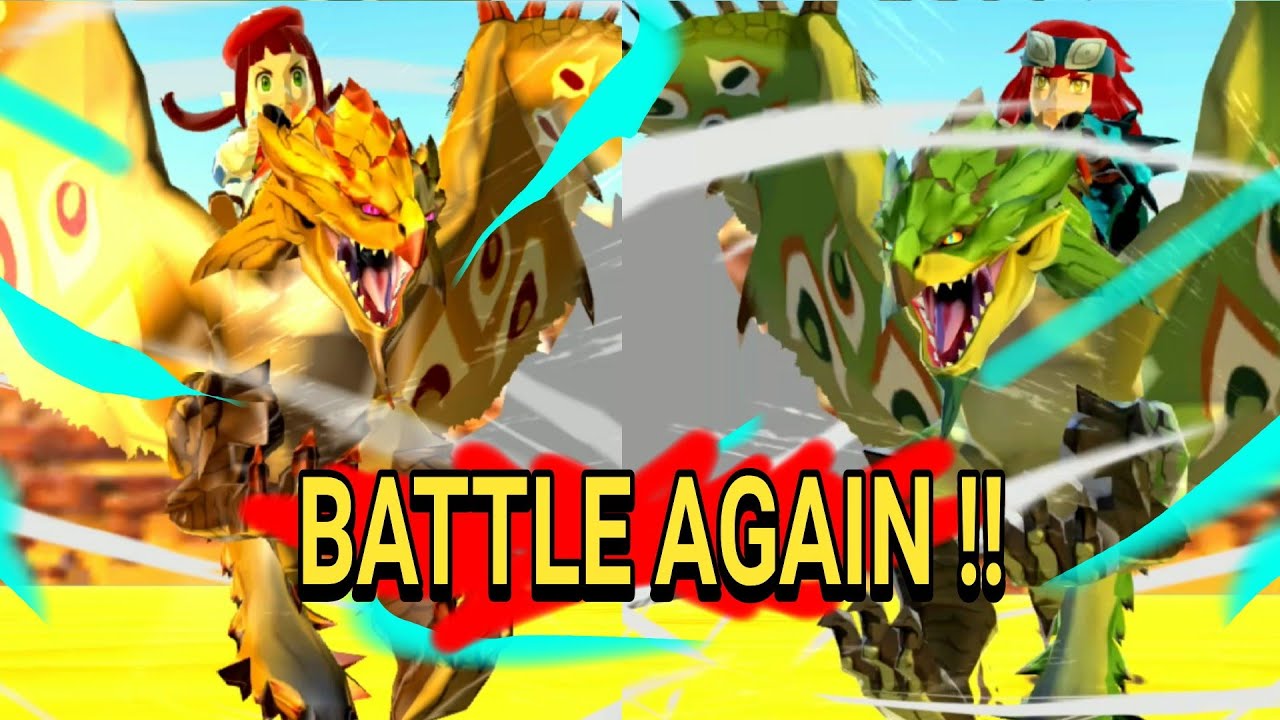 LILIA vs CHEVAL AGAIN !! MONSTER HUNTER STORIES ANDROID GAMEPLAY