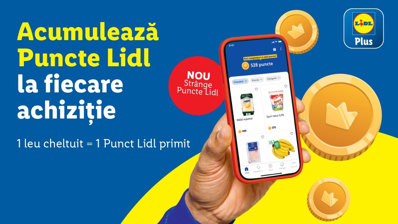 Cum strangi Puncte Lidl cu Lidl Plus ? • Lidl Plus