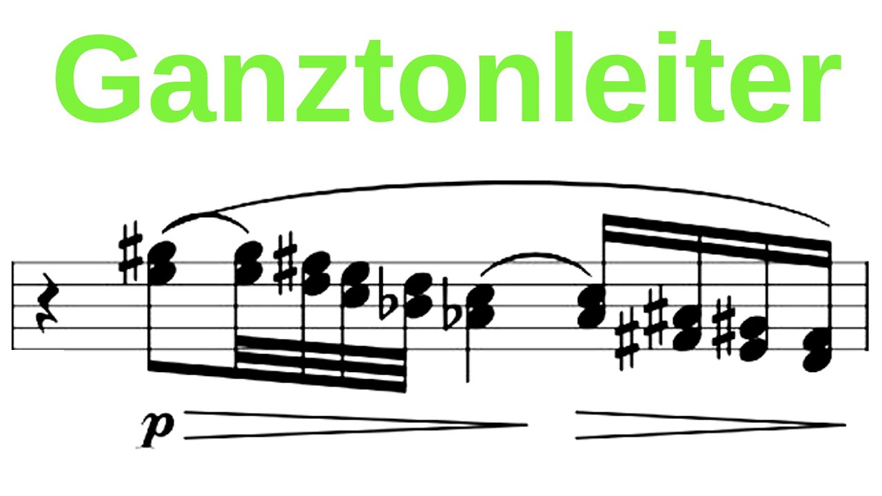 Die Ganztonleiter (und was sie mit Weihnachten zu tun hat)