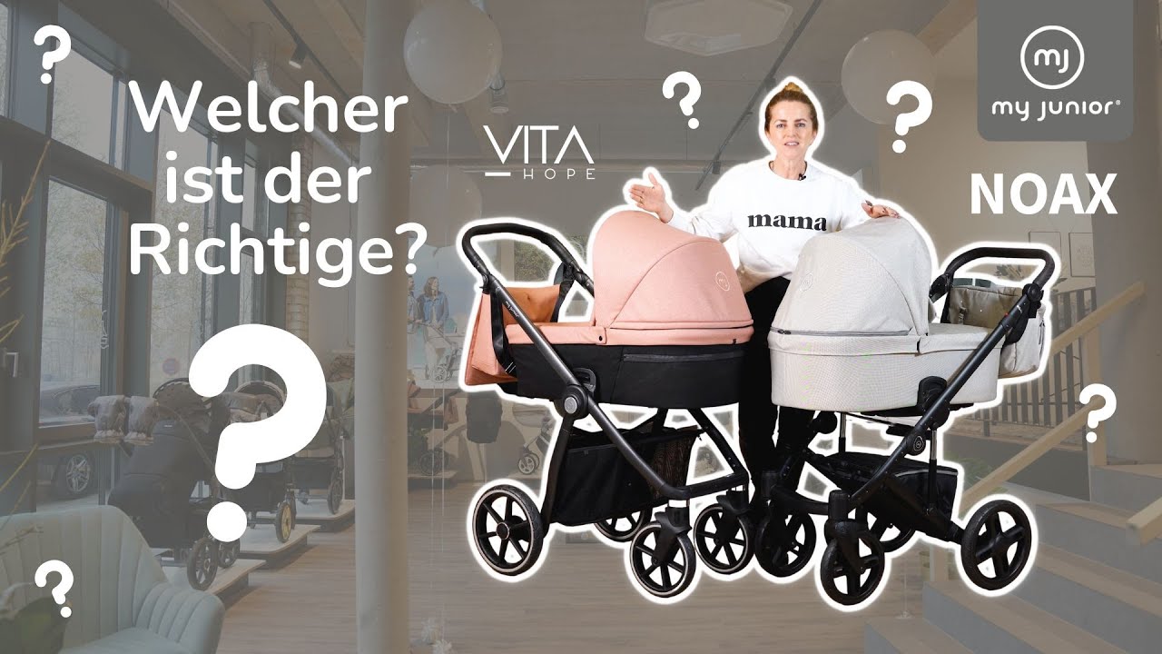 Kinderwagen-Vergleich: NOAX vs. Vita Hope | Dein neuer Kombikinderwagen von My Junior 💚
