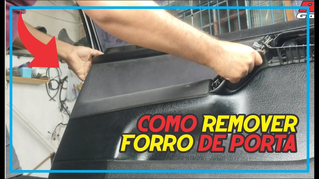 Como remover forro de porta Golf mk3 mexicano 93 98
