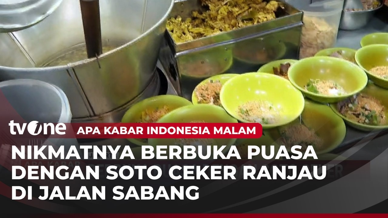 Berburu Menu Buka Puasa di Jalan Sabang | AKIM tvOne