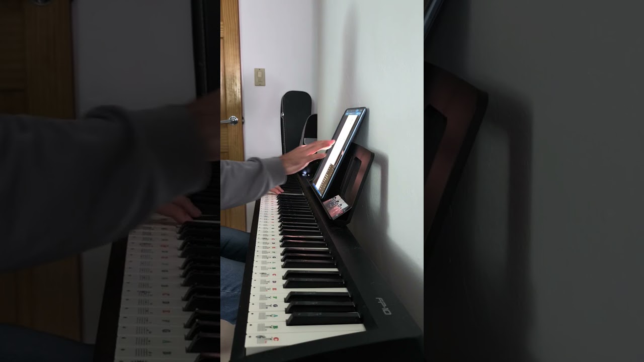 Estranged - Guns and roses cover - aprendiendo a tocar piano :S