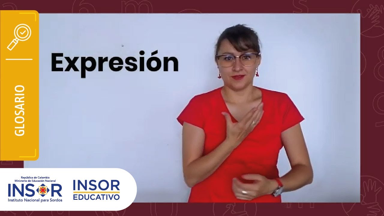 Vocabulario Tipos de Texto_Glosario de Lenguaje_En Lengua de Señas Colombiana
