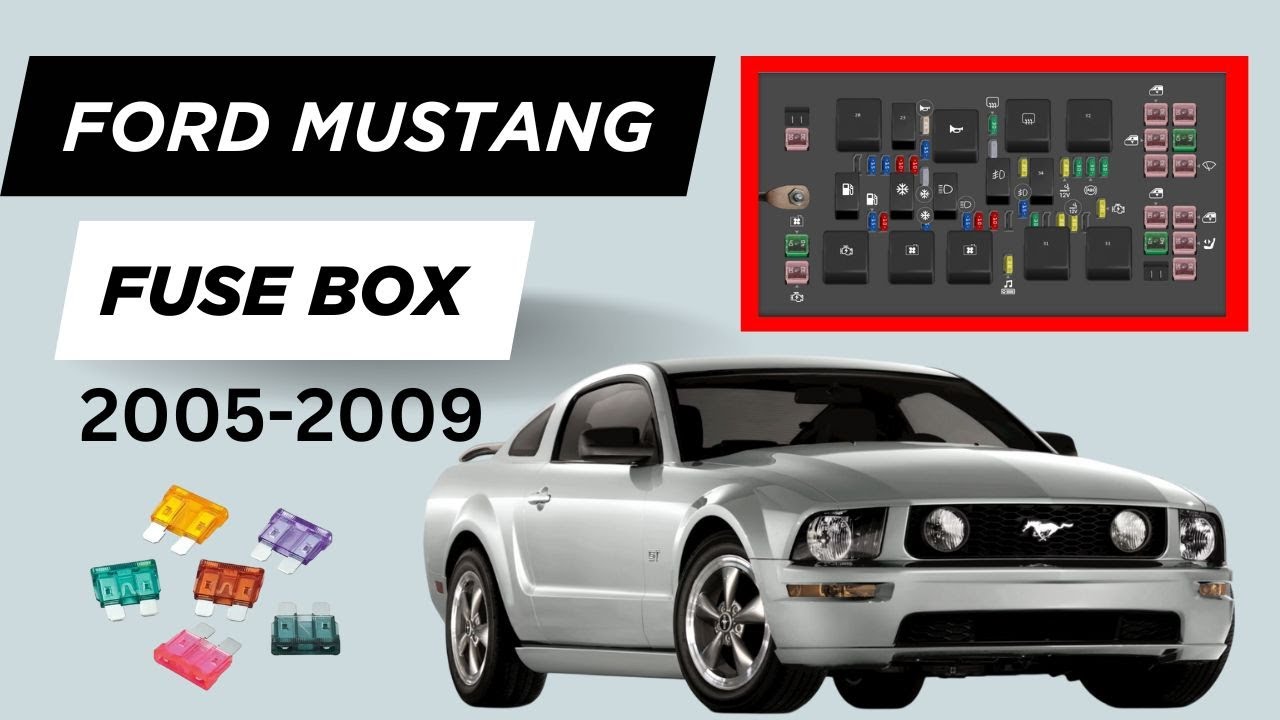 Ford Mustang (2005-2009) Relay & Fuse Box Diagram & Locations