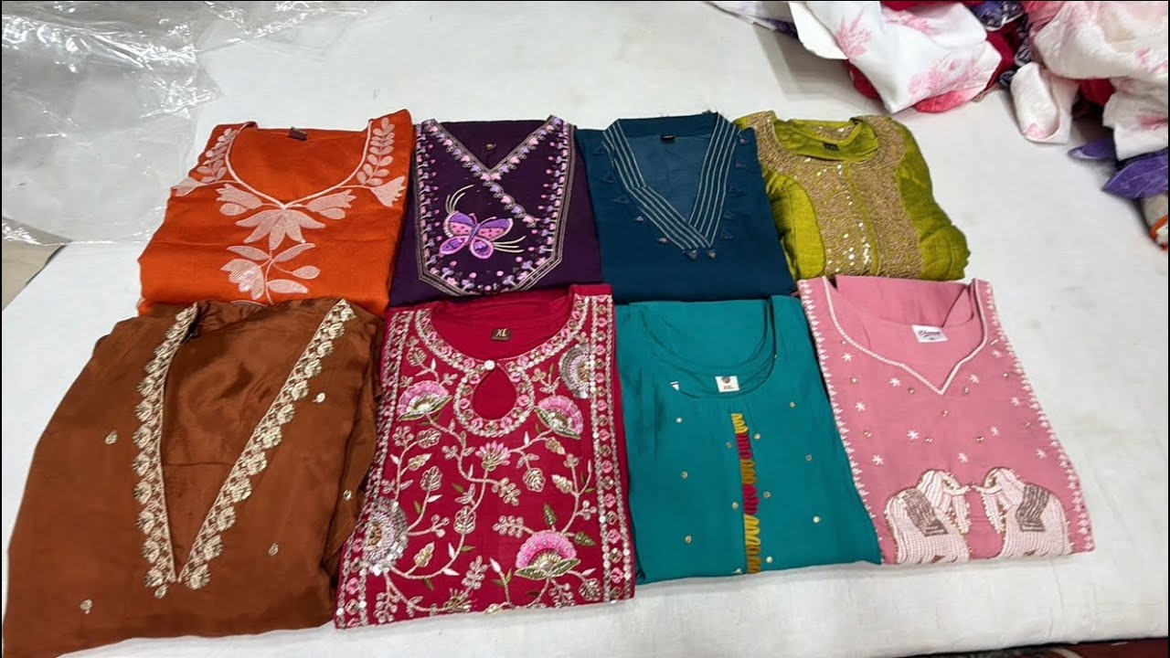 chickpet Bangalore wholesale designer kurti sets||Single piece available