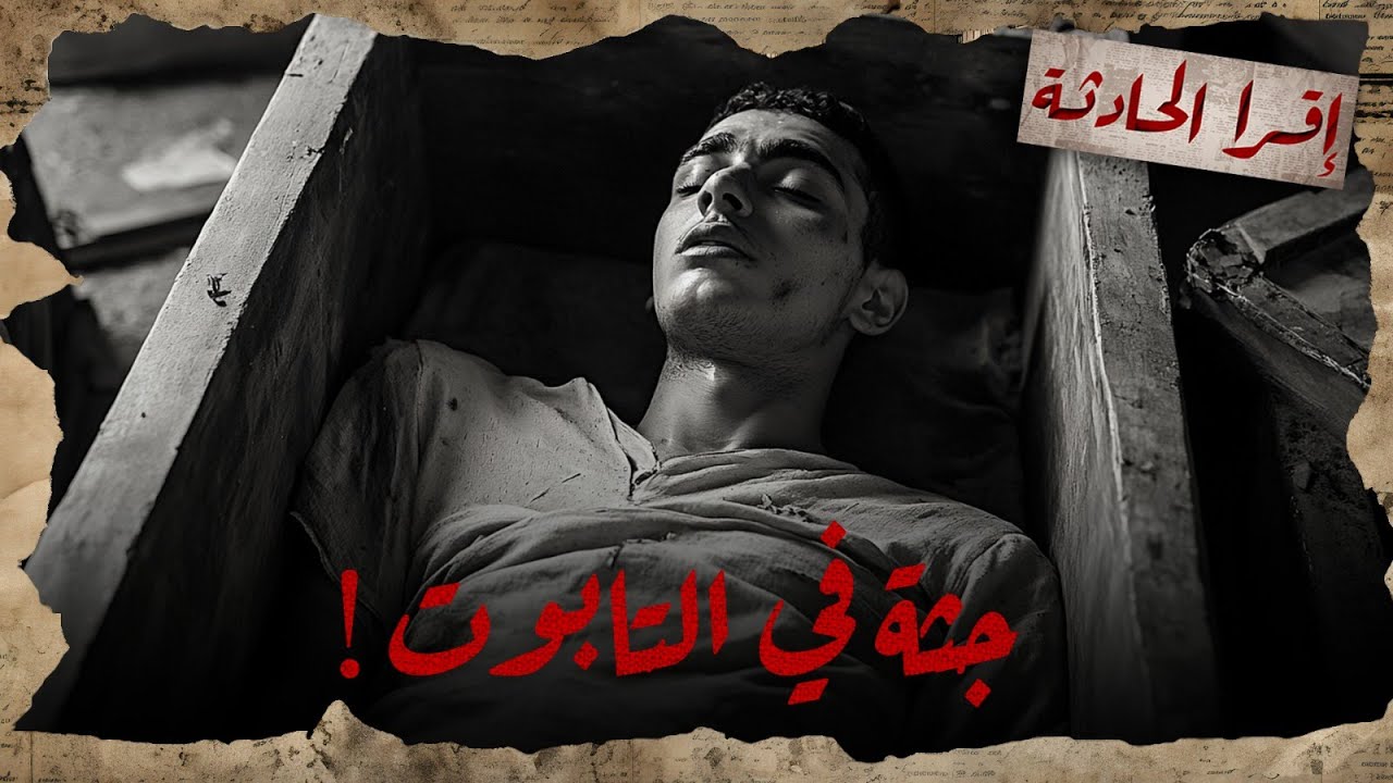 حانوتى بيفتح دكانه بيلاقي جثة متعفنة في تابوت بقالها أيام