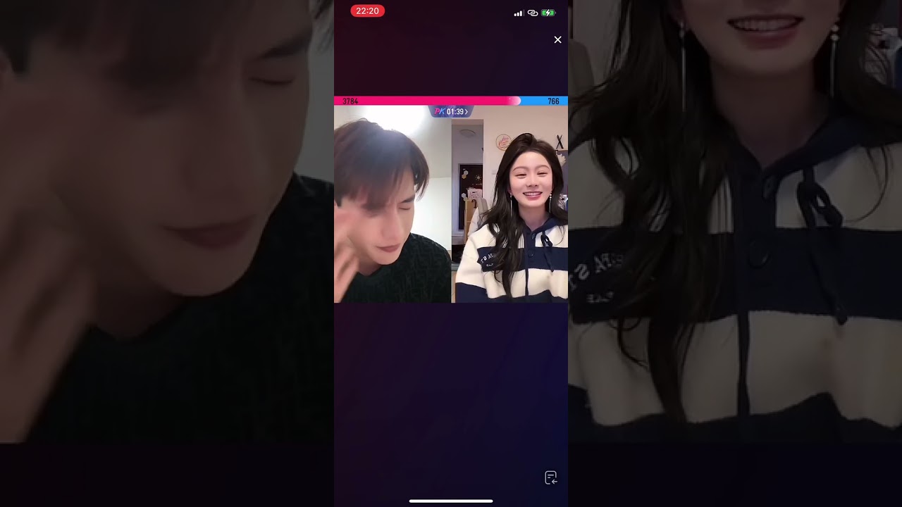 07/04/2024  何健麒直播连线马秋元，最后被秋秋套路，一脸懵的何憨憨😂😂😂#何健麒 #马秋元#短剧 #直播录屏分享