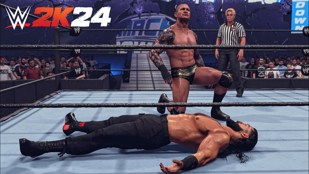 WWE 2K24 - Randy Orton vs Roman Reigns - Smack Down