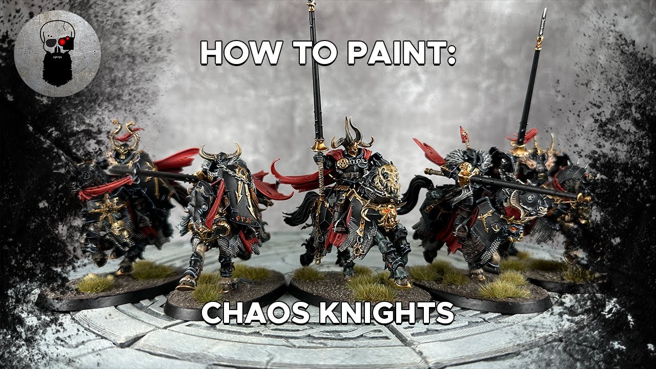Contrast+ How to Paint: AoS Chaos Knights