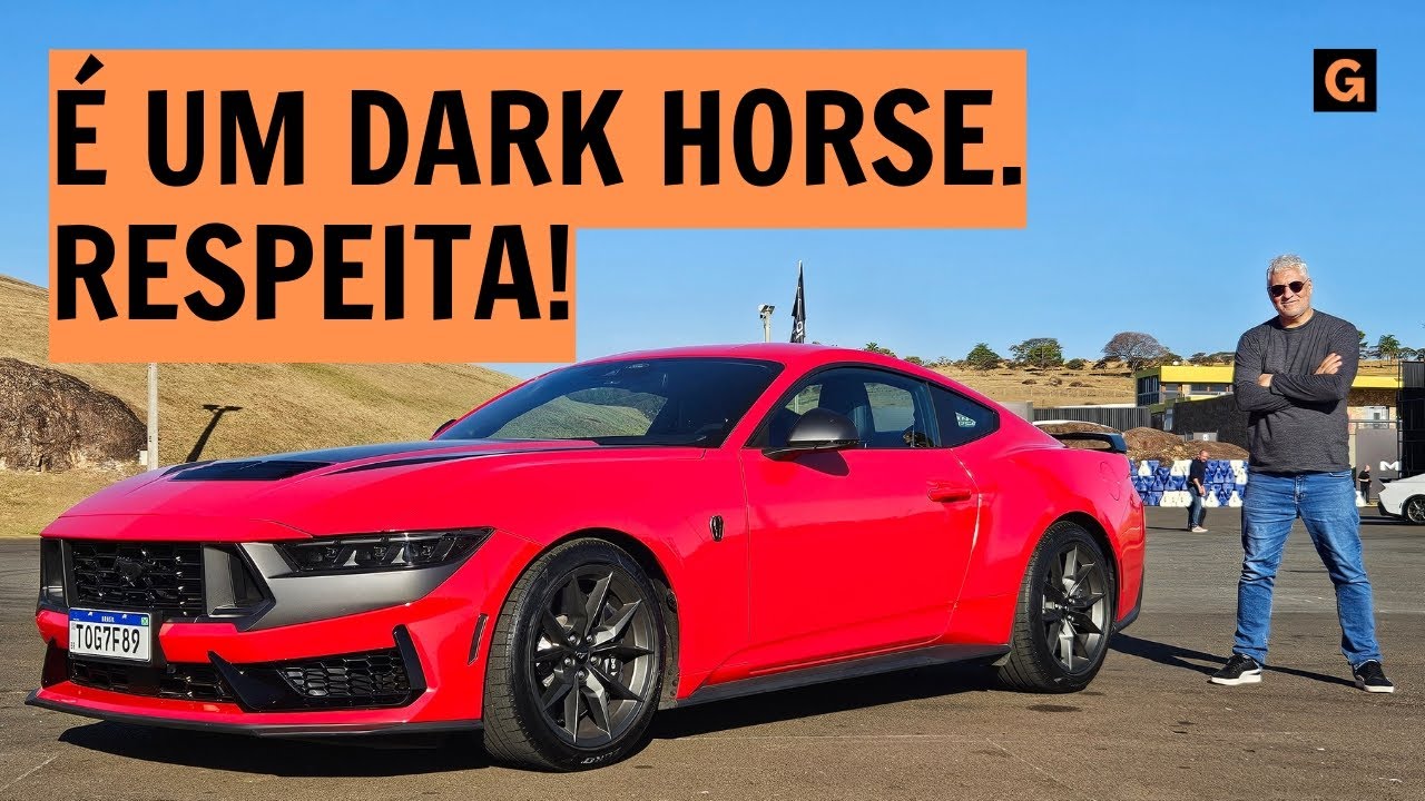 Ford Mustang Dark Horse: superesportivo de respeito para desafiar até um Porsche