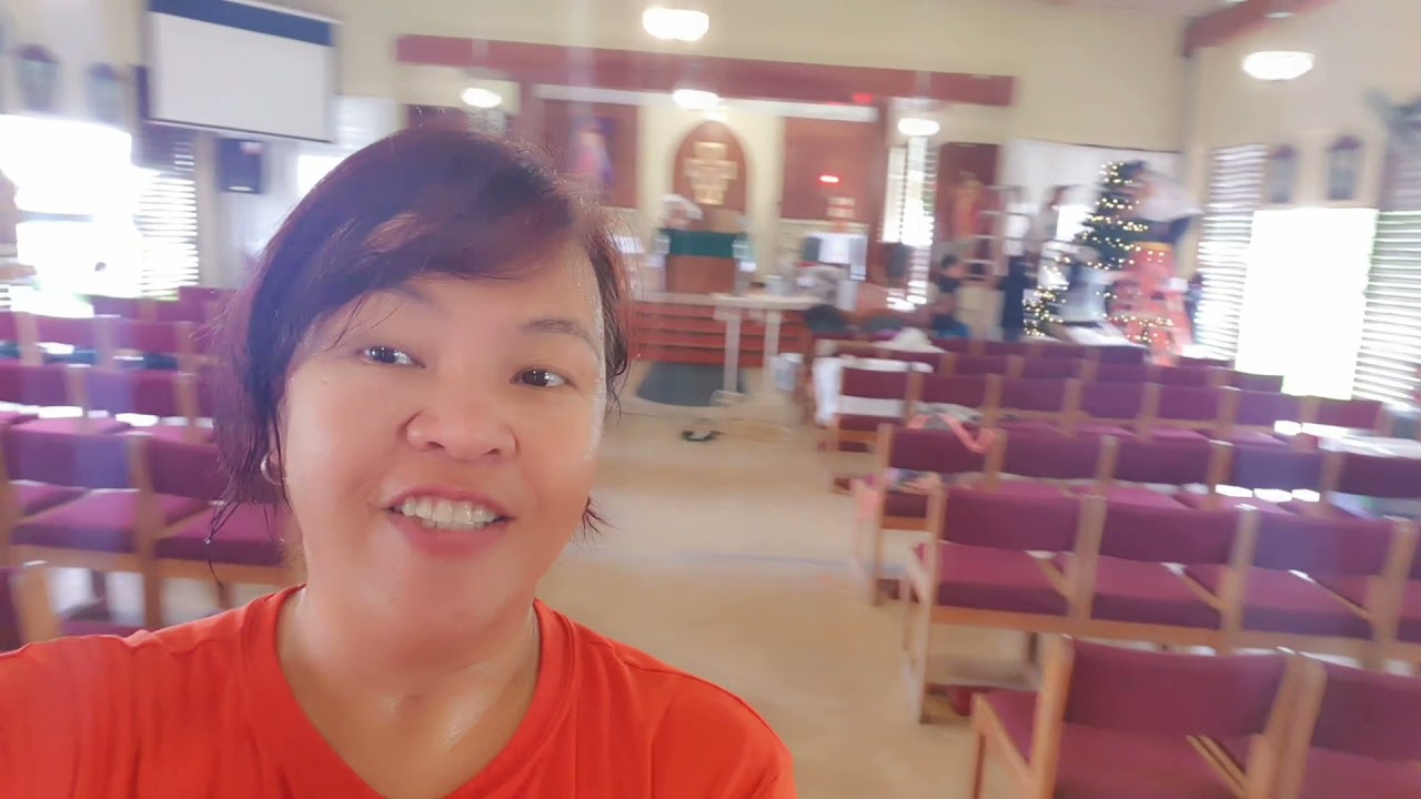 THANKSGIVING COMREL AT DIEGO GARCIA || CLEANING AND DECORATING THE CHAPEL FOR ADVENT