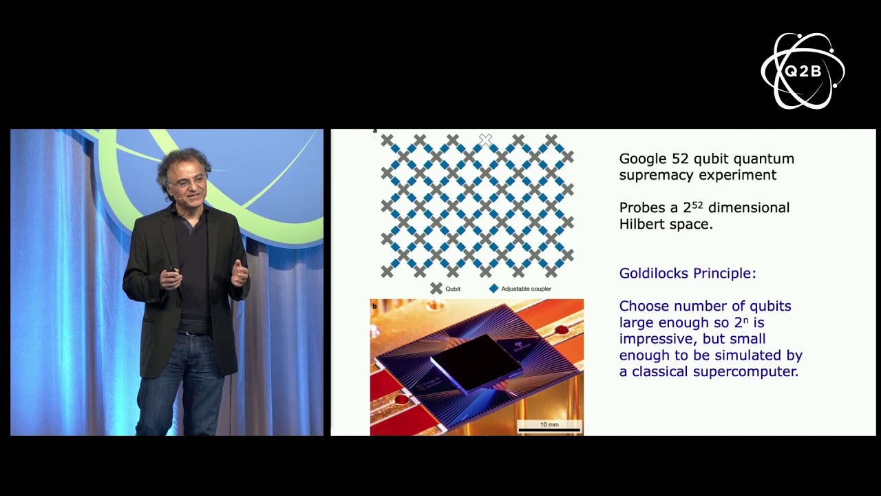 Q2B 2019 | Computational probes of Hilbert Space | Umesh Vazirani | UC Berkeley