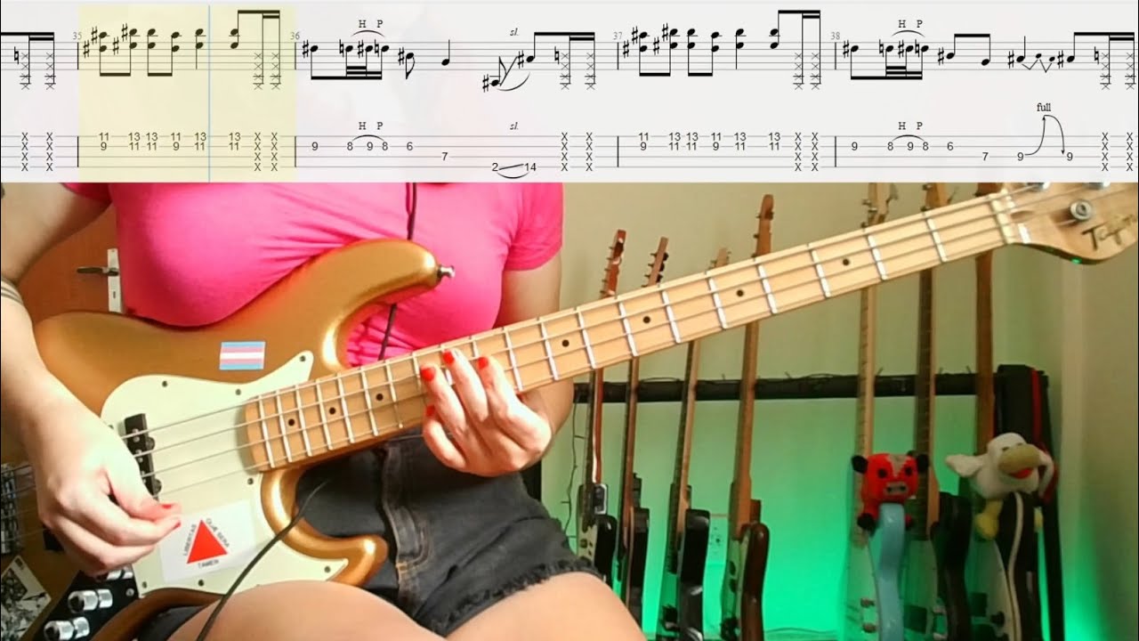 Type O Negative - Cinnamon Girl (Bass Cover With Tabs)