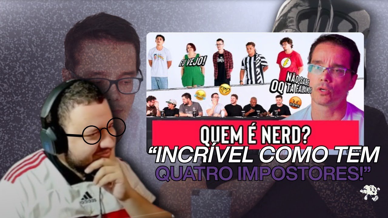 QUEM É O NERD? FT. PETER JORDAN | REACT AQUELES CARAS